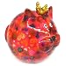 Produktbild Spardose Katze -Frieda- rosa mit Herzen
