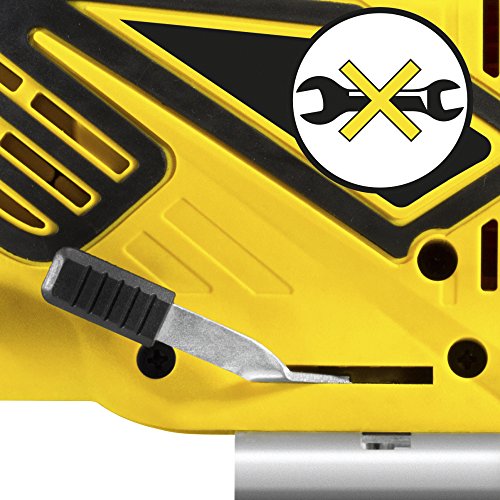 TROTEC Stichsäge PJSS 10-230V | Pendelhubstichsäge | 850 Watt Motor | 3 Pendelhubstufen + Feinschnittstufe | Laser-Führungslicht - 2