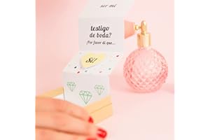 WILD CONFETTI Regalo testigo de boda original Quieres ser mi testigo de boda Regalo testigo boda mujer Petición testigo de boda (TESTIGO DE BODA)