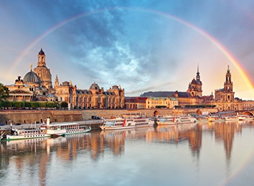 Preisvergleich Produktbild Puzzle 300 Teile - Deutschland Edition - Skyline Dresdener Altstadt