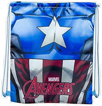 Marvel Avengers Girls Boys Kids Gym PE Swimming Drawstring Bag