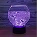Produktbild Aquarium Form Acryl 3D Nachtlicht Led Illusion Usb Rgb Nachtlicht Schreibtischlampe Wohnkultur Urlaub Geschenk Atmosphäre Dekor Lampe