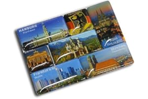 CITY SOUVENIR SHOP Magnetset Deutschland, 7-teilig
