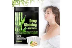 Memonotry Entgiftungspflaster Füße, Fußpflaster Entgiftung Original für Tiefschlaf und Stressabbau, 100% Natürliche Deep Cleansing Foot Pads für Entfernen von Körpergiften und Füße warm (20 Pflaster)