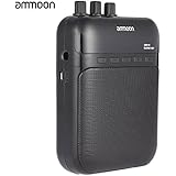 ammoon Amplificador de Guitarra AG-03M 5W Grabadora Altavoz Ranura para Tarjeta de TF Compacta y Portátil Multifuncional