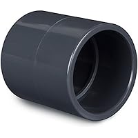 Schönheitsshop PVC U Muffe Ø 32mm - 110 mm Verbindungsmuffe Fitting Koi Teich Filter Aquarium (Durchmesser/mm, 32)