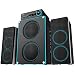 Arion Legacy 3 Piece Extreme Clarity 2.1 Speaker System 86 Watts with High Definition Audio Dedicated Tweeters Woofers Dual Subwoofers and Control Box Connects PC TV MP3 Headphone Microphone and Charges USB devices (Deep Sonar 550) RS.16749.00