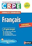 Annales CRPE 2017 : Français
