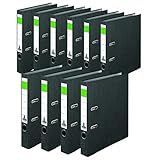 DINOR™ Ordner-Wolkenmarmor Recycling 5 cm schmal DIN A4...