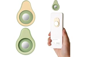 ZUWIJEQ 2 Confezioni Magnetico per Porta Telecomando da Muro,Silicone Porta Telecomandi,Supporto Autoadesivo per Telecomando TV per Casa,Ufficio,Scuola Forniture (Giallo,Verde)