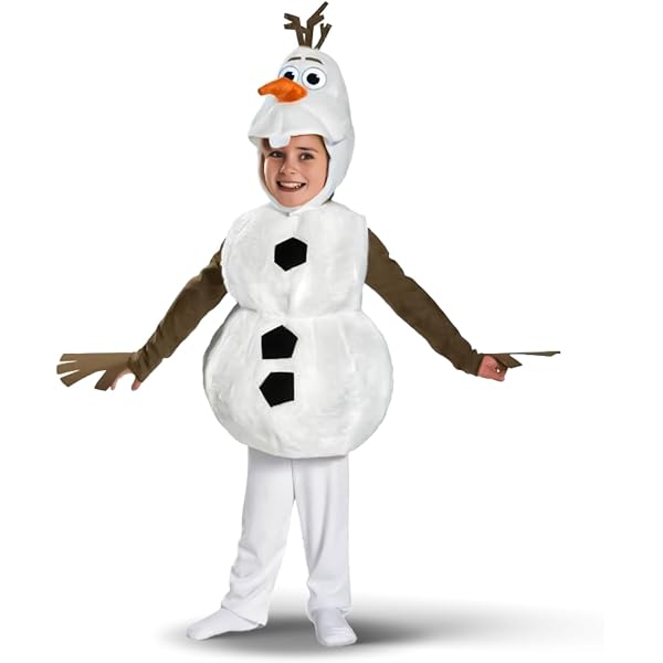 W WIDMANN MILANO Schneeprinzessin-Kostüm – Langes Kleid Mit Krone Für Karneval & Mottoparty, Größe 158 Cm