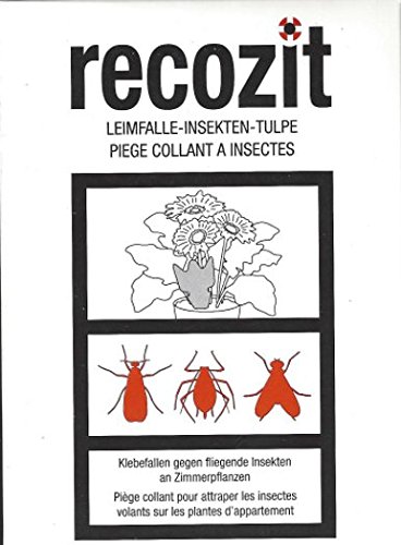 Preisvergleich Produktbild recozit Leimfalle Insekten Tulpe (Gelbtafel) 10 Stück
