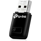 TP-Link 300Mbps Mini Wireless N USB WiFi Adapter, ideal for smooth HD video, voice streaming and online gaming,USB 2.0, Suppo