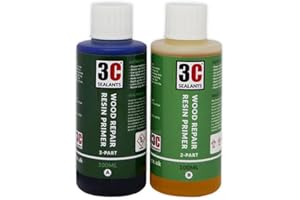 3C Sealants Wood Repair Resin Primer 2-Part 200ml