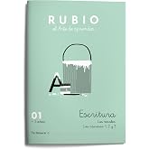 01 Escritura RUBIO | Las las vocales (o, i, u). Los numeros 1, 2 y 3 | +3 a&ntilde;os