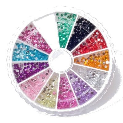 Tiffany Nail Art Rhinestone Pack-1200 Premium Quality Gemstones