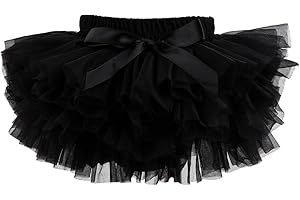 HOOLCHEAN Infant Toddler Baby Girls Super Soft Fluffy Tutu Skirt with Diaper Cover Bloomer