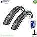 Produktbild 01022631SK 2 x Schwalbe Rapid Rob K-Guard Fahrradreifen + Schläuche AV13 - 26 x 2,25 57-559
