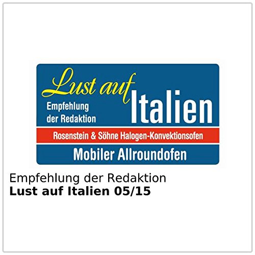 Rosenstein & Söhne Halogen-Konvektionsofen HO-517, 1300 W - 5