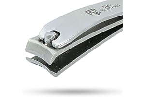 SMI Cortaúñas Profesional Cortador De Uñas Para Manicura Acero inoxidable Corta uñas Para Uñas de Manos y Pies, Para Adultos y Niños