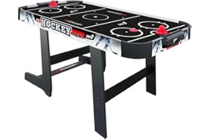 SPORT1 ONE THE SPORT MAKER Sport1 Air Hockey Next Vertikaler Klapptisch Air Mini mit Lüfter 12 V Platzsparender Air-Hockey-Tisch Maße 121 x 60 x 76 cm 2 Griffe und 2 Scheiben inkludiert mit integrierter Punktezähler.