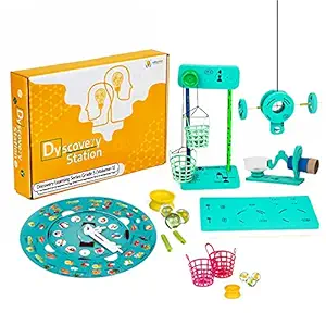 Sparklebox Science Experiment educational Dyscovery Learning series kit Grade 5 (Volume 1) | Age 10 11 12 Years | 8 Experiments for STEM TOY Learning with Activity Manual | STEM TOY Learning with Activity Manual | for CBSE, ICSE & State | DIY Science Lab | QR Code for Video Explanation.