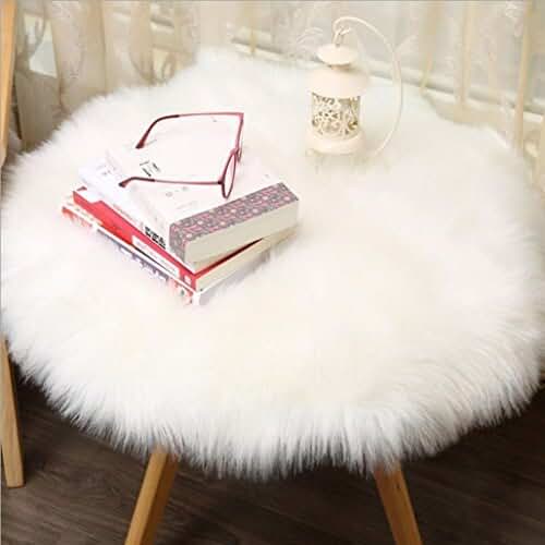 Amazon.co.uk white fluffy cushions