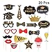 Produktbild Amosfun 2019 Abschlussfeier Photo Booth Props Kit Lustige DIY Selfie Requisiten Dress Up Zubehör College Grad Prom Dekoration Lieferungen Pose Zeichen