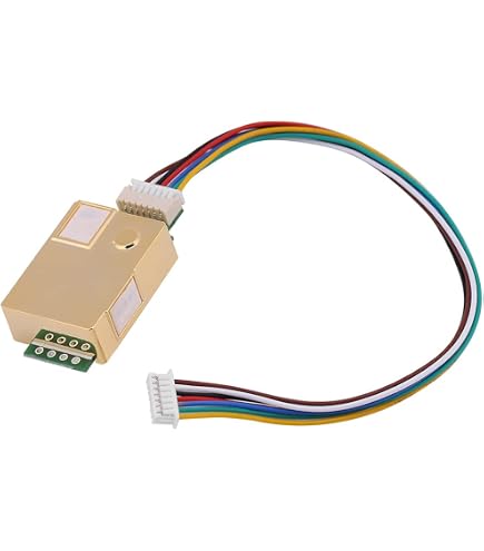 Sensore CO2 MH-Z19B A Infrarossi - Modulo Per Monitorare Anidride Carbonica, Range 0-5000 Ppm, Uscita UART/PWM/analogica