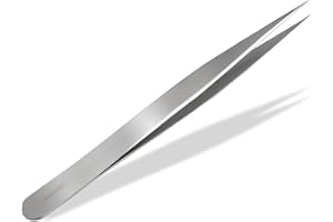 INSTRUMENTENRW Zeckenzange Splitterpinzette Spitz Fremdkörper Pinzette Zeckenpinzette Solingen (9,5 cm)