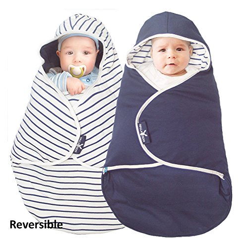 Wallaboo Einschlagdecke Coco, Sehr praktische und Kuschelweiche Babydecke, 100% Baumwolle - 5