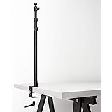 Elgato Multi Mount (ausfahrbar bis 125 cm, zentrales Kugelgelenk, 1/4 Zoll Gewinde, gepolsterte Tischklemme, Kompatibel mit a