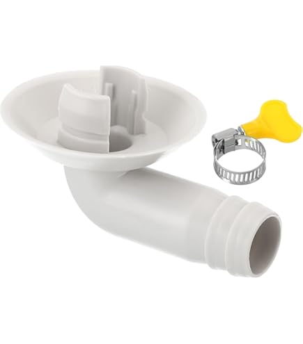 Conector De Manguera De Drenaje Para Aire Acondicionado - 40 Mm, Color Beige, Pack De 2 Piezas