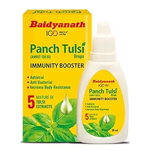 Baidyanath Panch Tulsi Drops - Immunity Booster - 30 ml