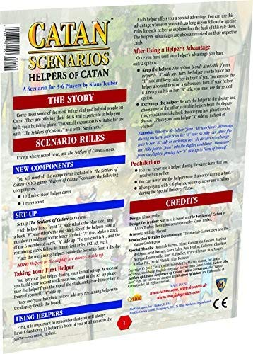 Mayfair Games MFG03115 - Brettspiele, Catan Scenarios, Helpers of Catan
