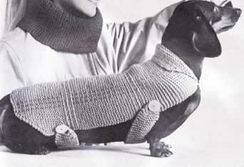 dachshund knitted jumper