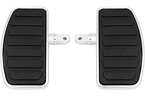 YHMTIVTU, pedane per moto regolabili, per passeggero, anteriori e posteriori, compatibili con Honda Magna VF250 VT250 VF750 VTX 1300 1800 Yamaha V-Star Drag Star Virago Suzuki Intruder Volusia, 1 paio