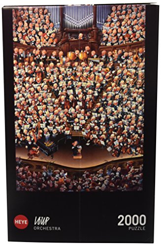 Imagen principal de Heye - Orchestra, Loup (Triangular 2000 Pz.) Puzle,, 8660