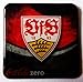 Produktbild Coca-Cola Zero - Fußballvereine - VfB Stuttgart - Kühlschrankmagnet 6 x 6 cm
