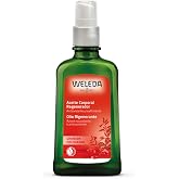 Weleda - Pomegranate Regenerating Body Oil 100ml | Pomegranate, Antioxidant, Firming, Prevents Aging, Regenerates, All Skin T