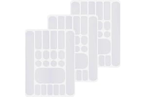 HUTHUHNHN 3 adesivi protettivi per telaio della bicicletta, in carbonio, per bicicletta, mountain bike, ecc