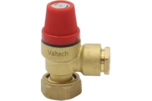 UNVENTED COMPONENTS EUROPE Caleffi – 6 Bar Pressure Relief Valve Replacement with Loose Nut Connection – Alternative
