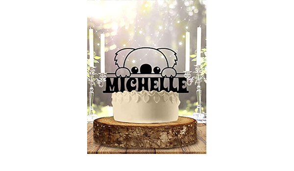 Karen S Cake Toppers Decoration De Gateau D Anniversaire Motif Koala Amazon Fr Cuisine Et Maison