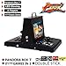 Produktbild seasaleshop Pandoras Box 7 Arcade Spiel - Tragbarer 3D Mini 10" Dual Screen Arcade Videospiel Consol Retro Videospiele Arcade Game 1080p Full HD LCD 2177 Spiele N64 PS1