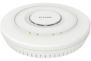 D-Link DWL-6610AP – Punto de acceso PoE para interiores WiFi AC 1200 Mbps (802.11ac/n), Dual Band concurrente, Wireless unificado, compatible con controladora de puntos de acceso inalámbricos, blanco