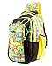 GLEAM Trendy Multicolour School Bag (Yellow) RS.1199.00