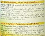 Holle Bio Apfel und Heidelbeeren - 3