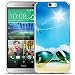 Produktbild HTC One A9 Bilder Case, Conie Mobile Motiv Hülle Backcover Rückschale, Silikon TPU Schutzhülle