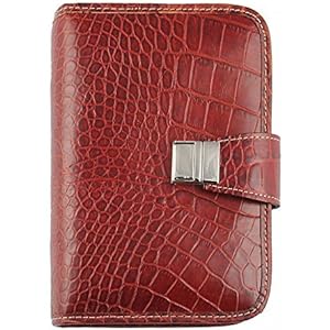 Wöchentlicher Veranstalter in echtem Leder '' Cocco '' 13x19 -Handmade in Italy-taback