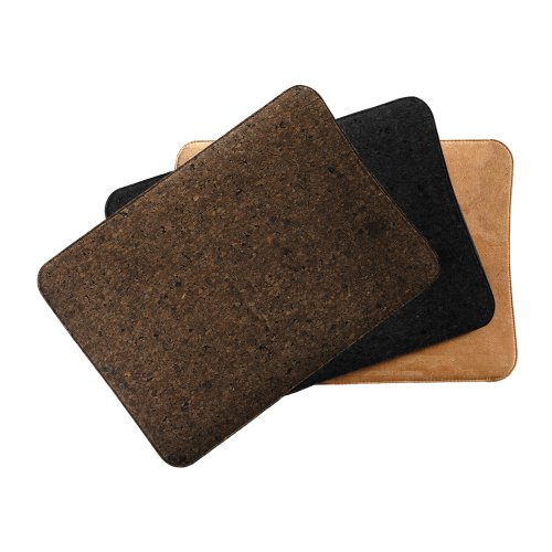 Zignum MacBook Sleeve bis 33cm (13 Zoll), wasserabweisend, Samtfutter, Kork natural - 2